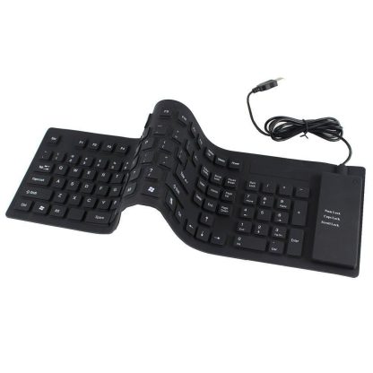 Iso Rullattava USB näppäimistö