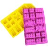 Lego ukko ja lego  jääpala/suklaa muotti