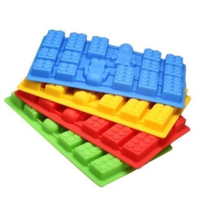 Lego ukko ja lego  jääpala/suklaa muotti - Image 2