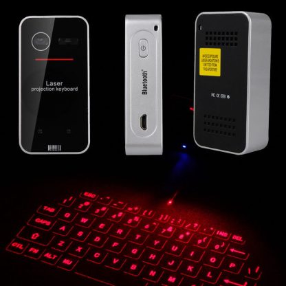 Virtual Bluetooth Laser Näppäimistö   Hiiri & Kaiutin - Image 4