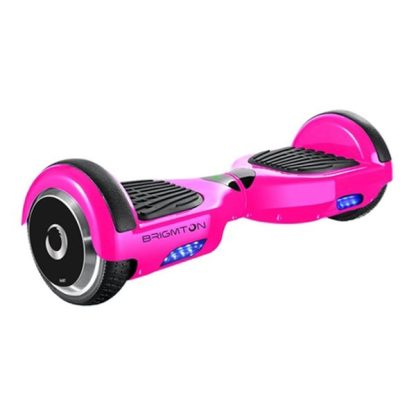 Elektroninen Potkulauta Hoverboard BRIGMTON BBOARD-64BT-P 6,5" 4400 mAh Bluetooth 700 W Pinkki