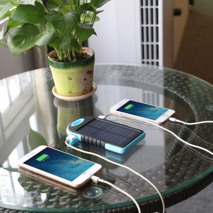 Varavirtalähde virtapankki aurinkokennolaturi 5000mAh - Image 8