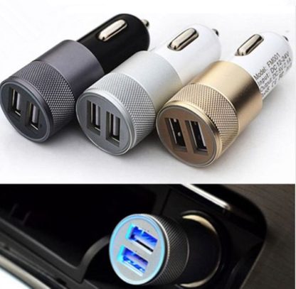USB autolaturi adapteri 2-in-1