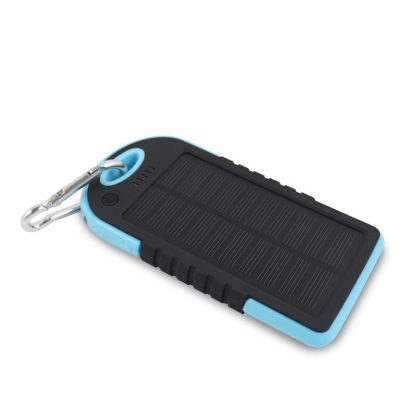 Varavirtalähde virtapankki aurinkokennolaturi 5000mAh