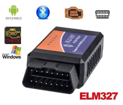 ELM327 Bluetooth OBD2 vikakoodinlukija (Android)