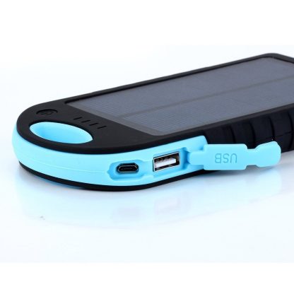 Varavirtalähde virtapankki aurinkokennolaturi 5000mAh - Image 4